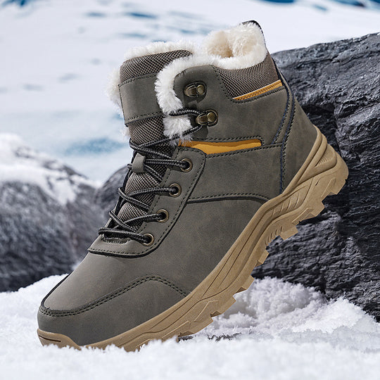 Damen Hochwertige Winterboots mit isolierter Innensohle und rutschfester Sohle R&B
