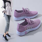 Damen atmungsaktive Laufschuhe mit flexibler Sohle und innovativem Obermaterial