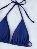 Damen stilvoller Triangel-Bikini