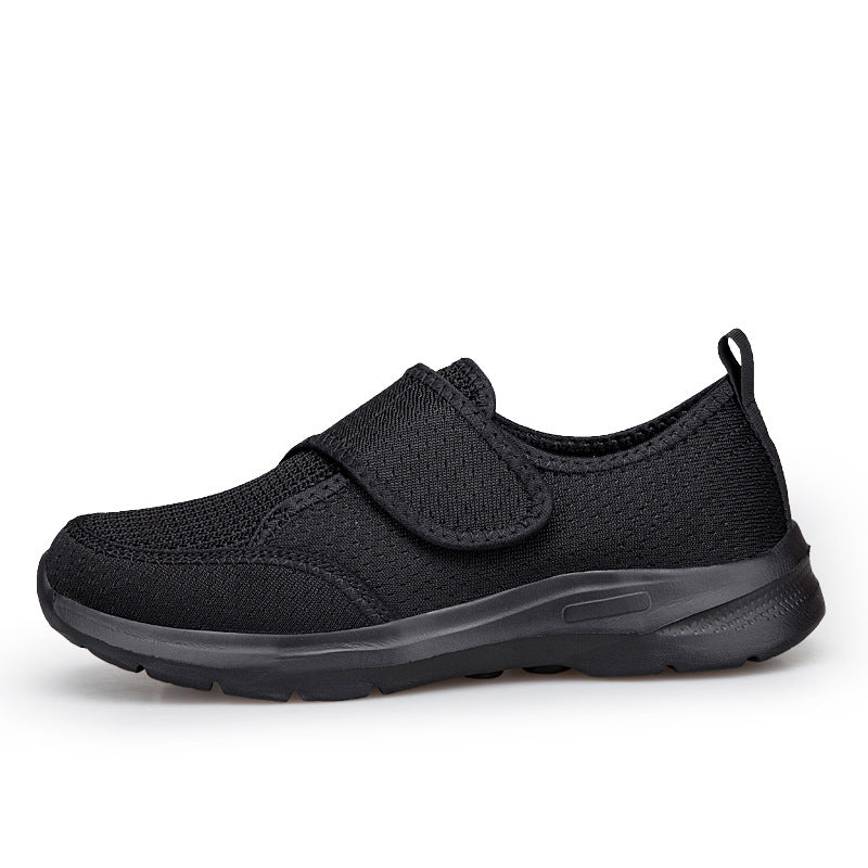 Damen Slip-On Sneakers mit elastischem Klettverschluss R&B