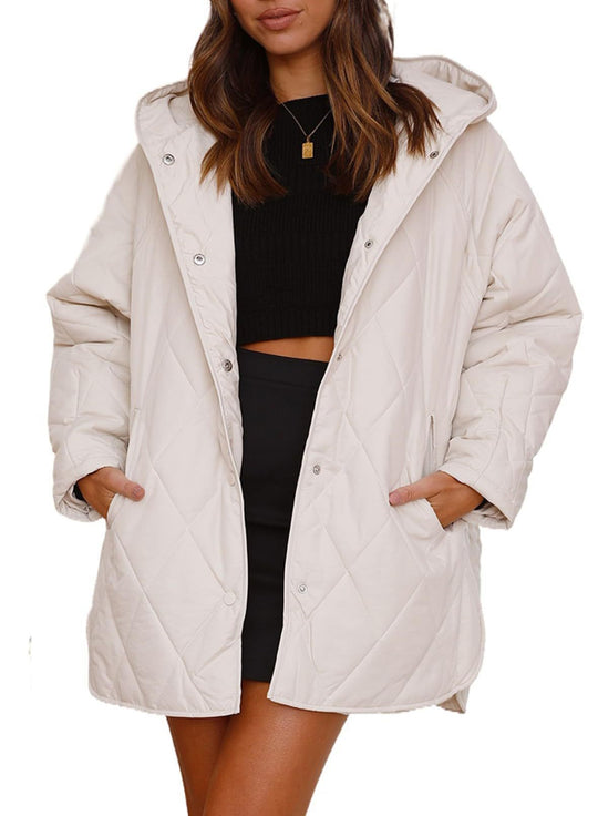 R&B | Gepolsterte Jacke mit Klassischem Druck