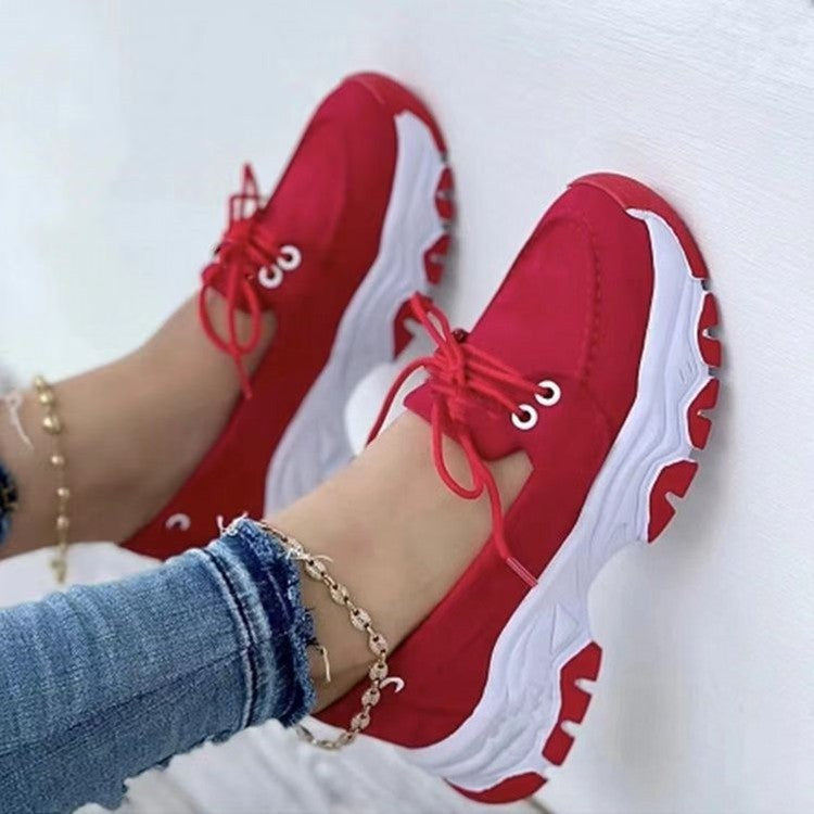 Damen Sportliche Sneakers mit ergonomischem Design und rutschfester Sohle