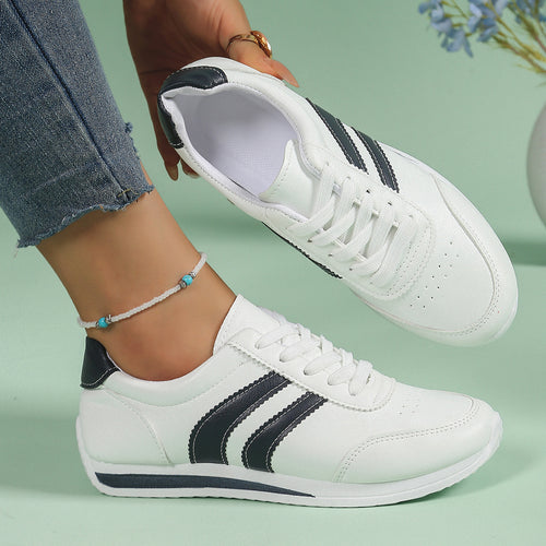 Damen Sneakers mit rutschfester Sohle und atmungsaktiver Oberflächenstruktur R&B