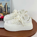 Damen modische Sneakers mit hochgezogenem Schaft und dämpfender Sohle