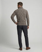Herren Rollkragenpullover aus weicher Strickware R&B