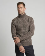 Herren Rollkragenpullover aus weicher Strickware R&B