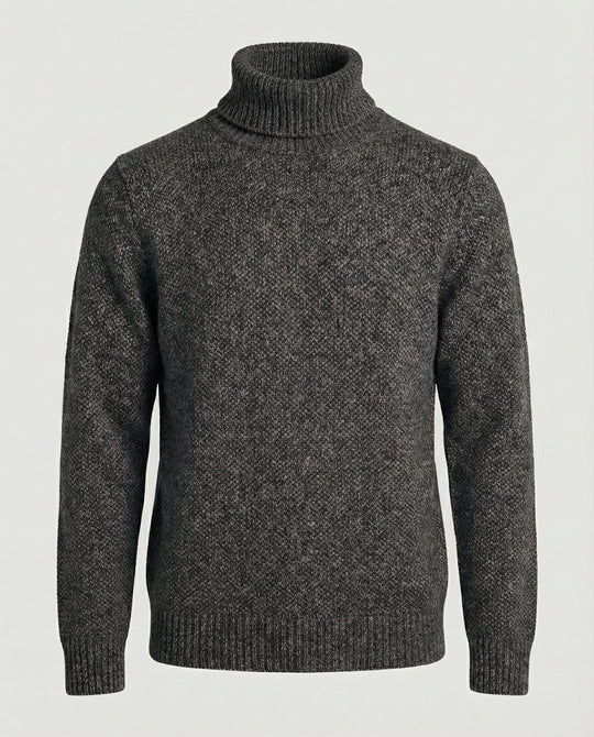 Herren Rollkragenpullover aus weicher Strickware R&B