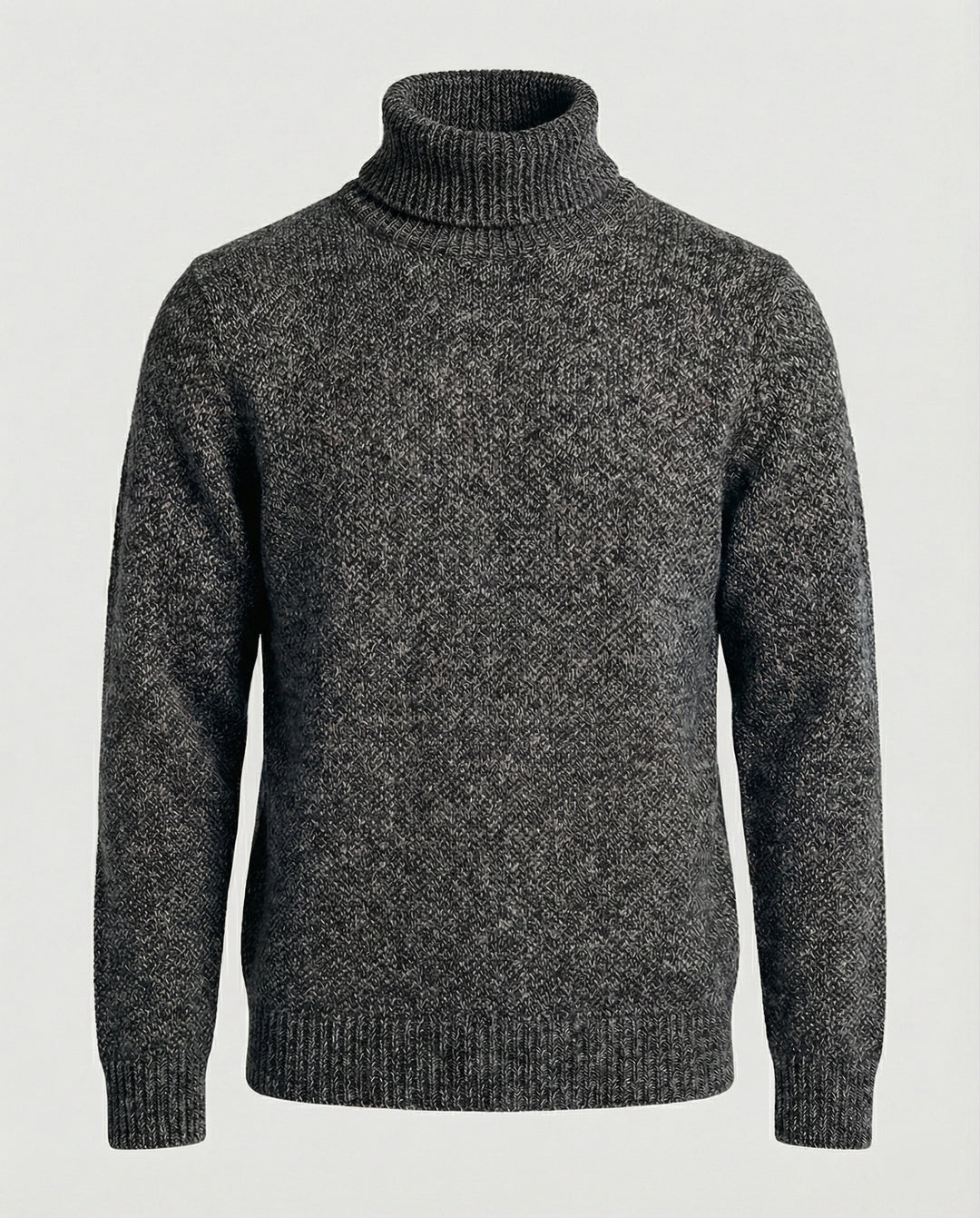 Herren Rollkragenpullover aus weicher Strickware R&B