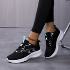 Damen Sportliche Sneaker mit atmungsaktivem Obermaterial und dämpfender Sohle  1773793983