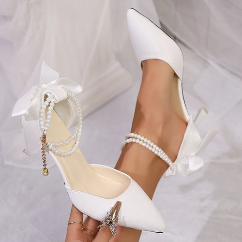 Damen Elegante und raffinierte Hochzeits-Pumps R&B