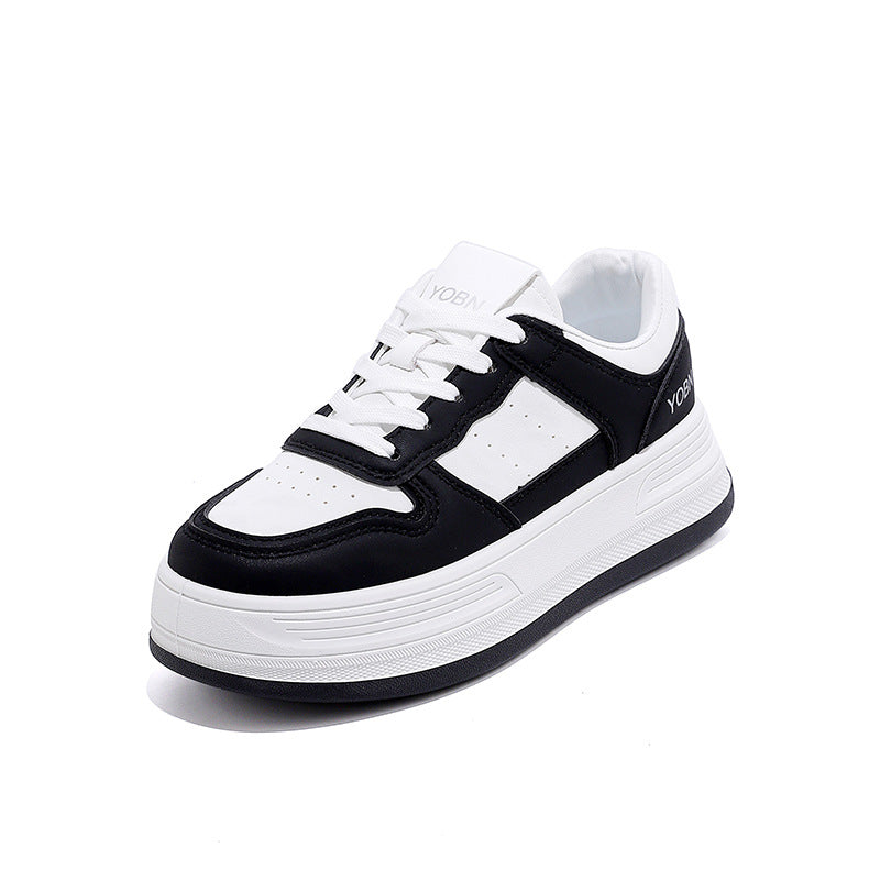 Damen modische Sneakers mit dicker Dämpfung und atmungsaktiver Oberseite R&B