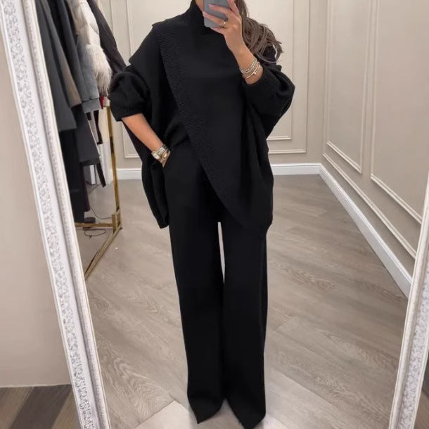 Damen Strickoberteil mit elegantem Schnitt und lässigem Style R&B
