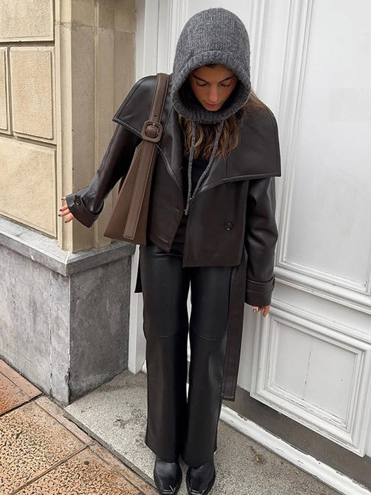 Damen jacke mit modischem asymmetrischen Schnitt R&B