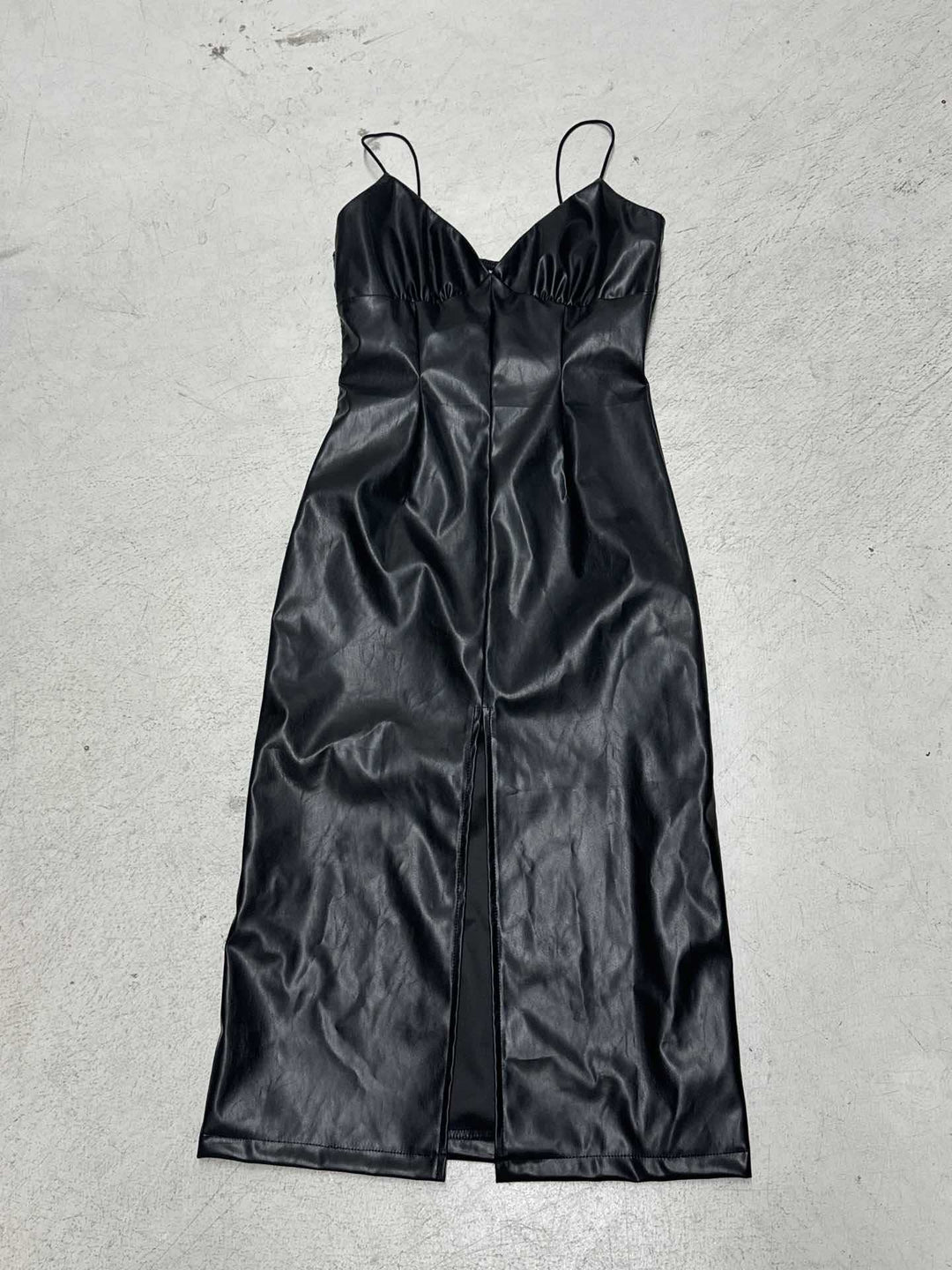 Damen Maxikleid mit elegantem Reißverschluss und schmalem Silhouette R&B