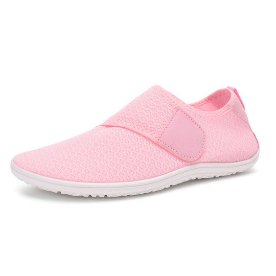 Damen bequeme Slip-On Freizeitschuhe mit elastischem Verschluss R&B