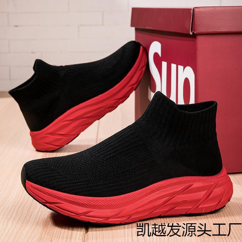 Damen Komfortable Strick-Sneaker mit flexibler Sohle R&B