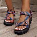 Damen Komfortable und modische Sandalen mit verstellbaren Riemen