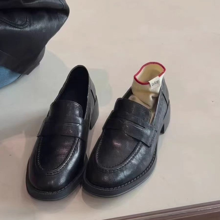 Damen Elegante Loafers mit hochwertigem Leder und komfortablem Fußbett