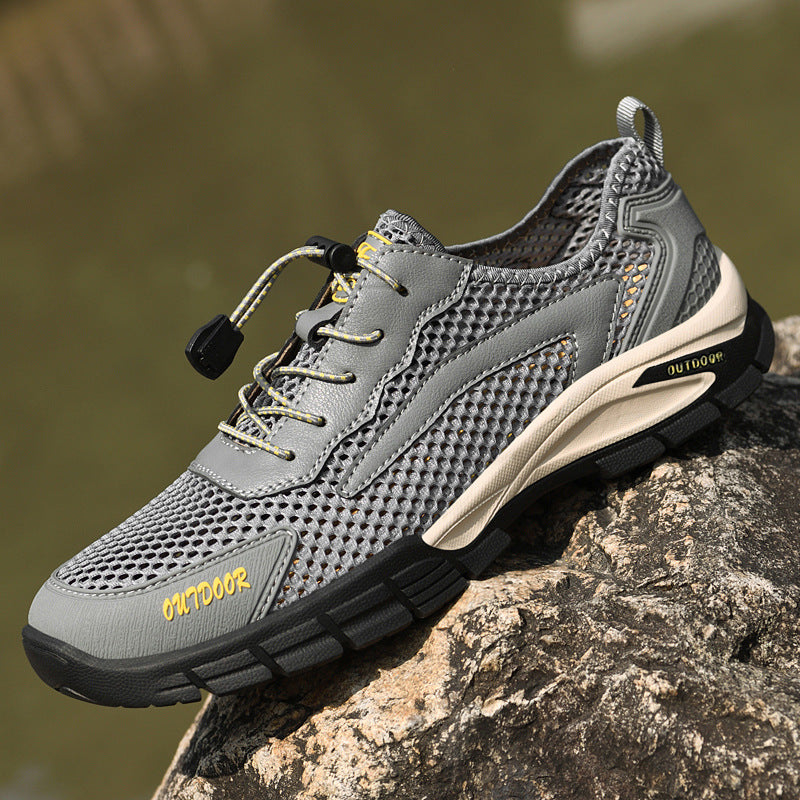Herren Atmungsaktive Outdoor-Sneaker mit rutschfester Sohle R&B