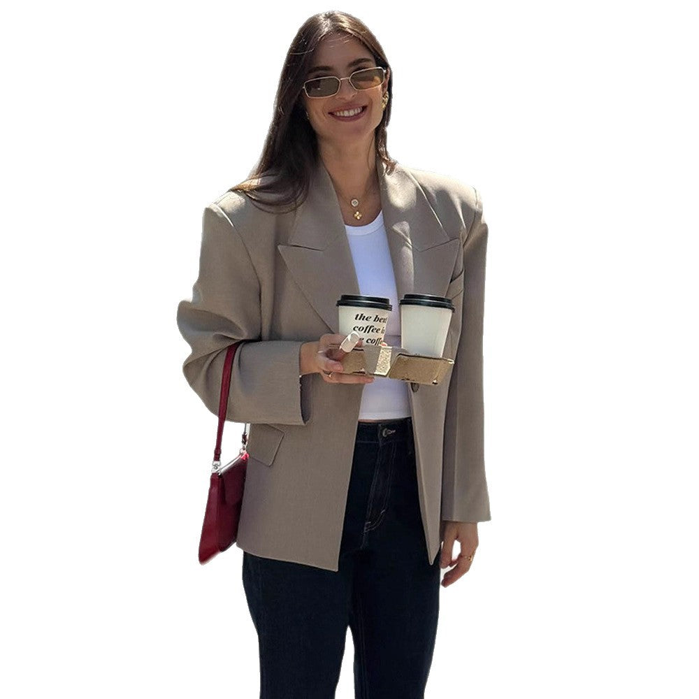Damen oversized Jacke im modernen Schnitt R&B