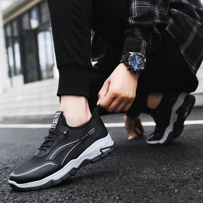 Damen Sportliche Leichtgewicht-Sneaker mit atmungsaktiver Mesh-Oberfläche und rutschfester Sohle R&B