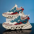 Damen High-Tech Dämpfungssneaker mit futuristischem Design R&B