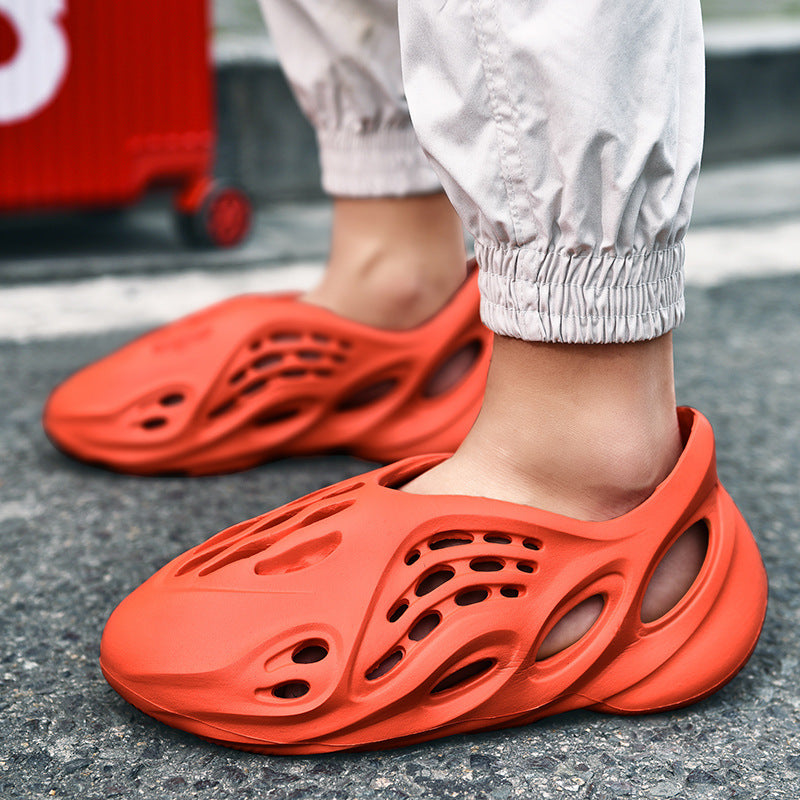 Damen Bunte Komfort-Sandalen mit Luftzirkulation und rutschfester Sohle R&B