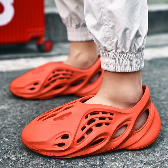 Damen Bunte Komfort-Sandalen mit Luftzirkulation und rutschfester Sohle R&B