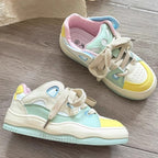 Damen Modische Sneakers mit atmungsaktiven Einsätzen und bequemer Dämpfung R&B