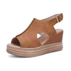 Damen Plattform Sandalen