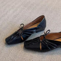 Damen elegante Halbschuhe mit stilvollem Schnür-Design