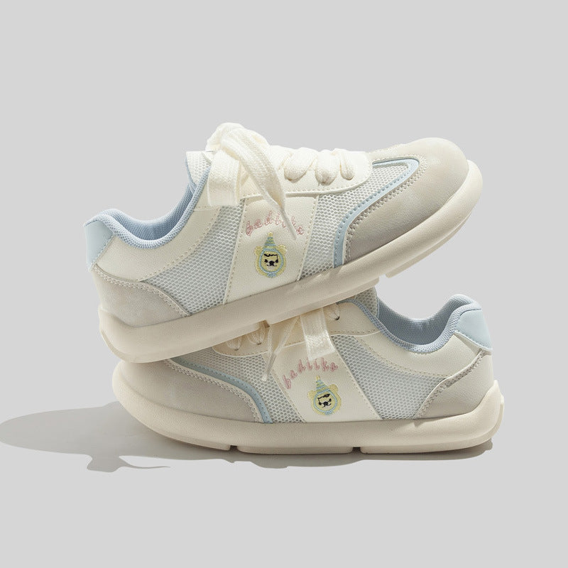 Damen Sneakers mit verspieltem Bärenmotiv und atmungsaktivem Obermaterial R&B