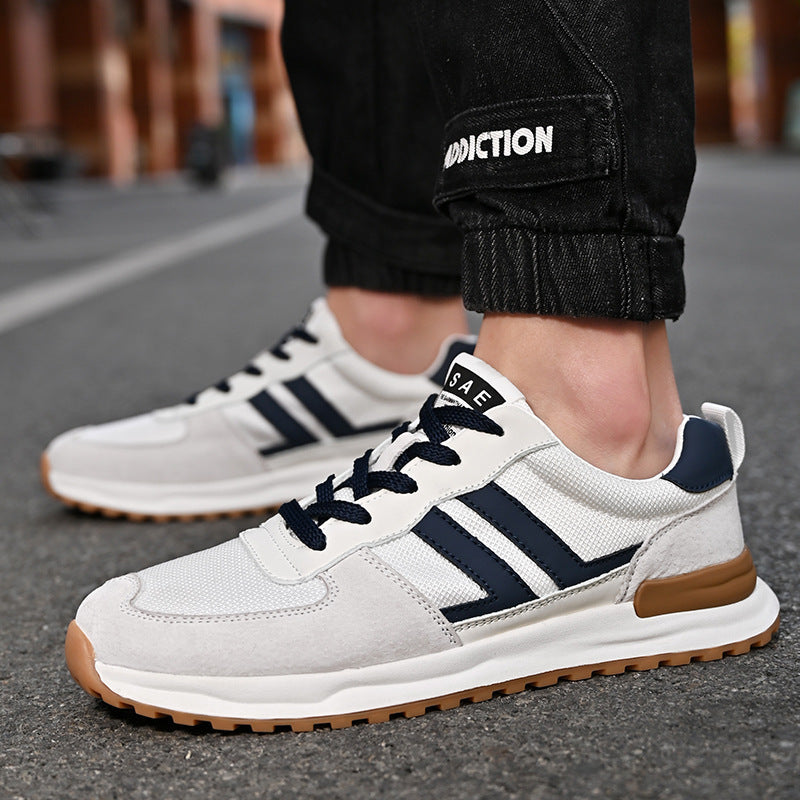 Damen Sportliche Sneakers mit atmungsaktiver Mesh-Oberfläche und rutschfester Sohle R&B