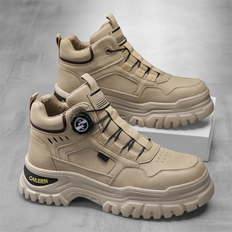 Damen Modische High-Top Sneakers mit rutschfester Sohle und ergonomischem Design