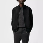 Herren elegante und kuschelige Bomberjacke Hedi-Mode