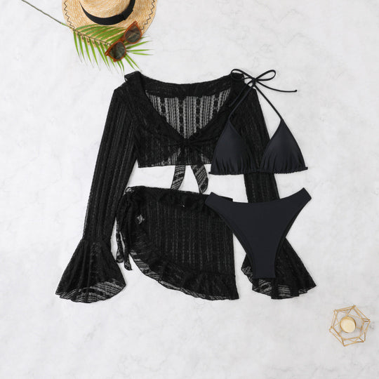 Damen Bikiniset mit schickem Cover-Up R&B