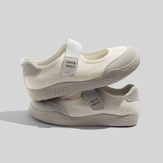 Damen Modische Freizeit-Schuhe mit Klettverschluss und ergonomischer Sohle R&B