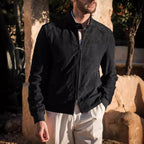 Herren Sportliche Leichte Jacke mit modernem Kragen R&B