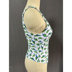 Damen Einteiler Badeanzug mit floralem Design und rutschfestem Schnitt R&B