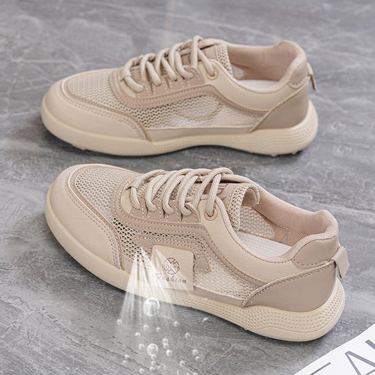 Damen Sportliche Sneakers mit atmungsaktiver Mesh-Oberfläche und bequemer Sohle R&B