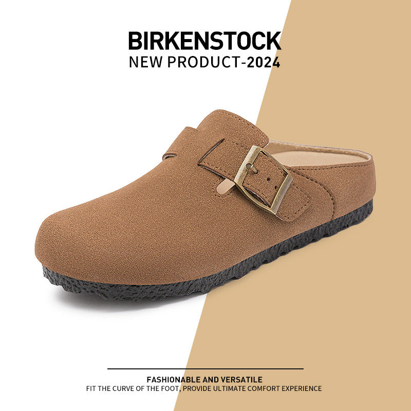 Damen Komfortable Clogs mit verstellbarem Riemen und anatomischer Fußbettgestaltung R&B