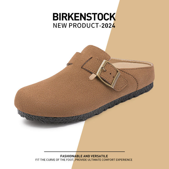 Damen Komfortable Clogs mit verstellbarem Riemen und anatomischer Fußbettgestaltung R&B