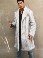 Herren Langhaarmantel R&B