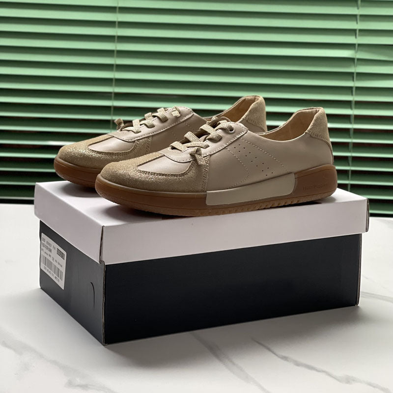 Damen Sportliche Sneaker mit eleganten Suede-Elementen R&B