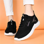 Damen Sportliche Atmungsaktive Sneakers mit flexiblem Mesh-Obermaterial R&B