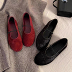 Damen Ballerinas mit flexiblem Riemendesign und komfortablem Fußbett R&B