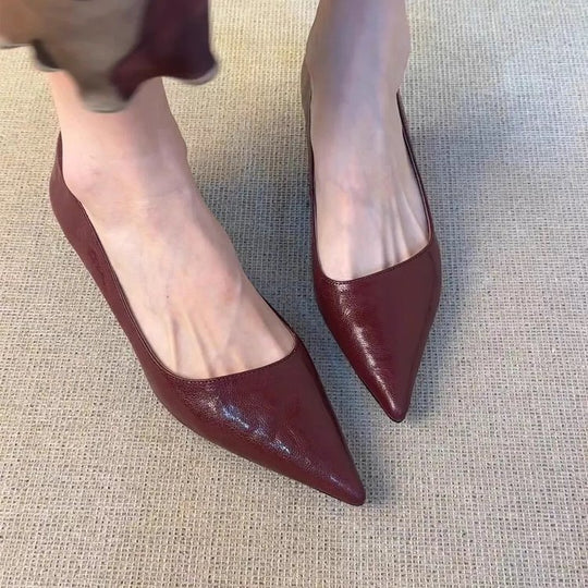 Damen elegante Pumps mit modischem Spitzendesign und bequemer Innensohle R&B