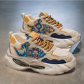 Damen Sportliche Sneakers mit Ethno-Muster R&B