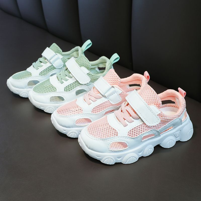 Damen Atmungsaktive Freizeitsneaker mit verstellbarem Klettverschluss und rutschfester Sohle