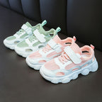 Damen Sportliche Sneaker mit atmungsaktivem Netzmaterial von
